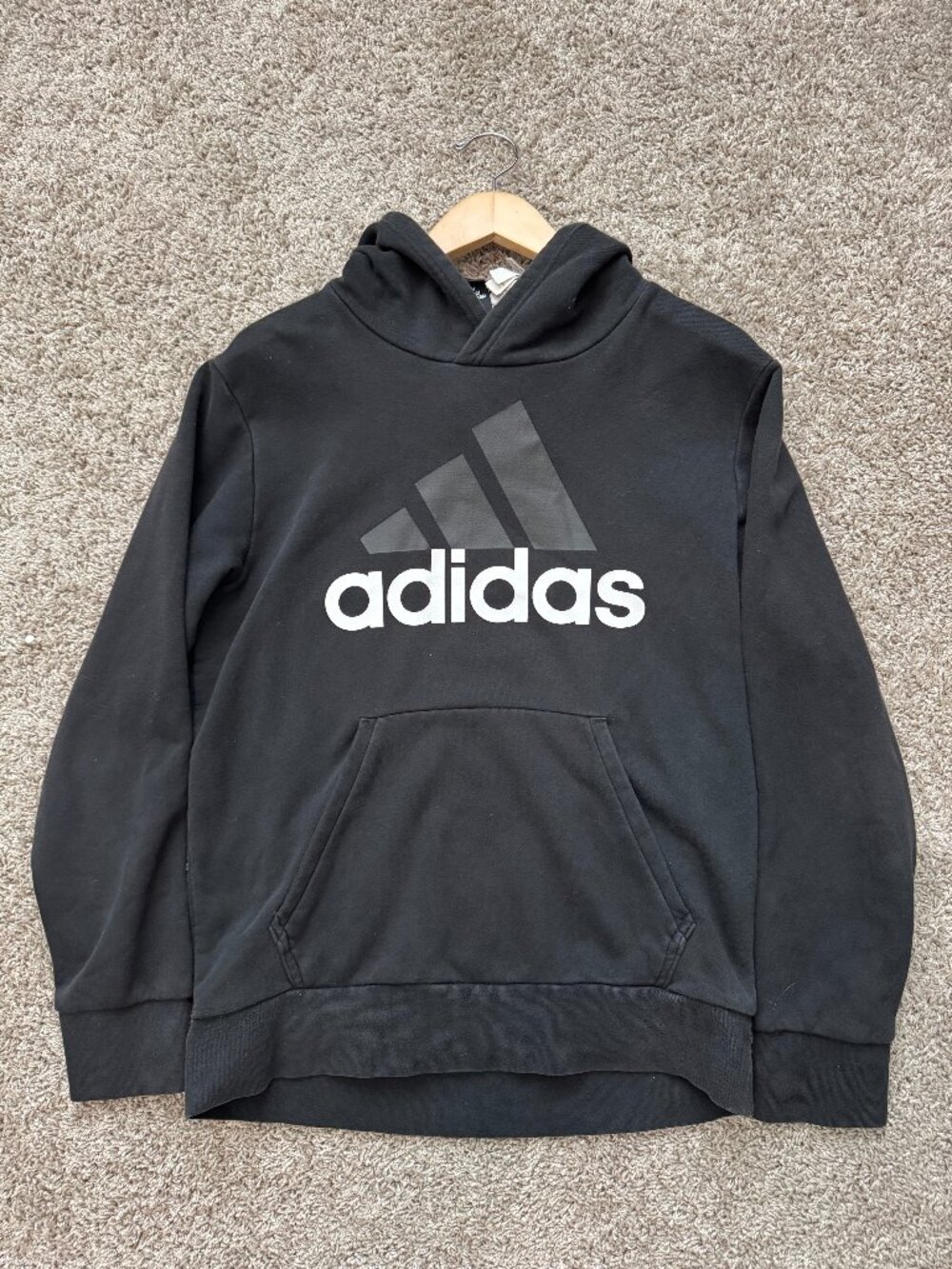 Black M Adidas Hoodie